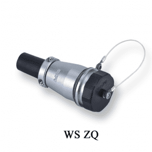 In-line receptacle with  PVC sleeve:WS ZQ