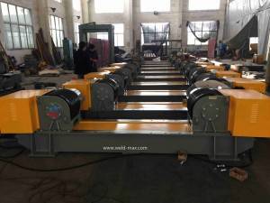 HGK20 Assembly Steel Pipe Conventional Welding Rotator With 350mm Wheel Diameter