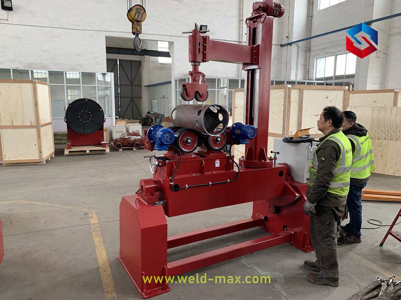 Customized Welding Rotator With Swing and Rotation