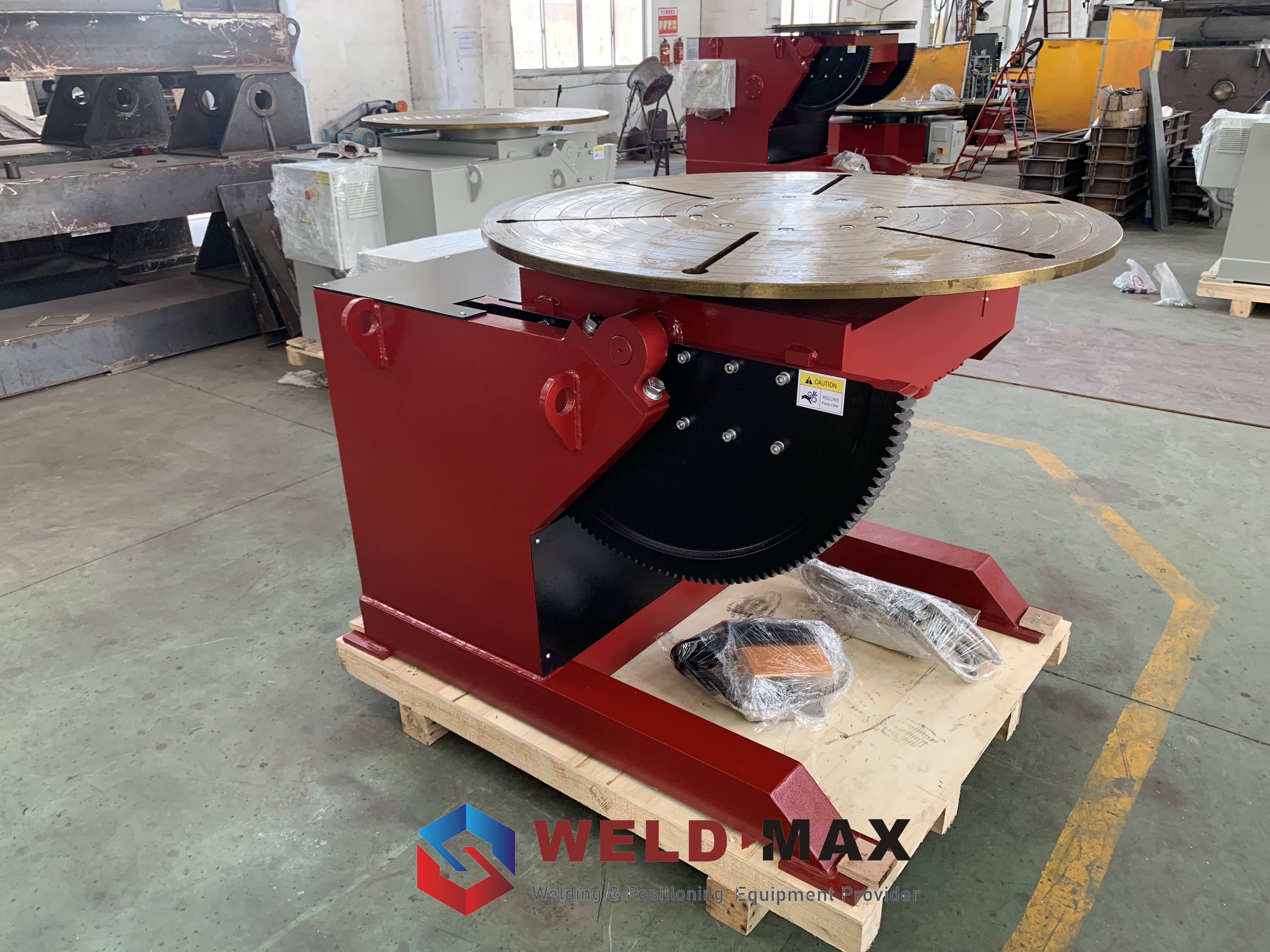 Factory Price 5×5 Industrial Welding Manipulator - 1.2Ton Welding Positioner For Pipe Elbow Rotation And Tilting – Sanlian