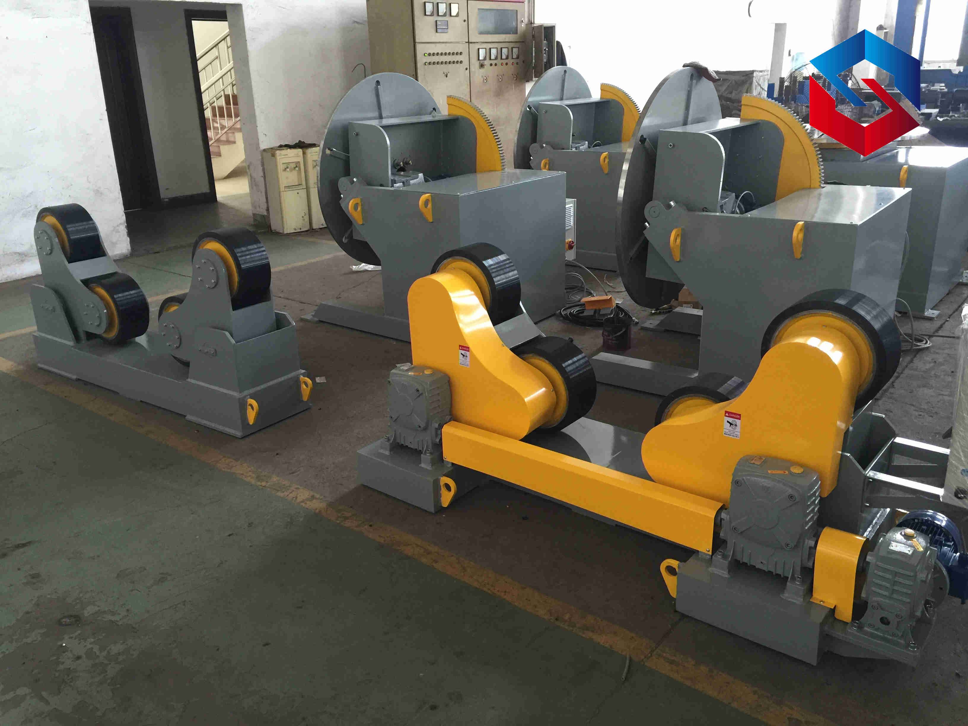 Manufacturer of20ton Fit Up Welding Rotators - HGZ-60 Simple Opreation Stepless Self-aligning Rolls With 6-60m/h Wheel Vecolity – Sanlian