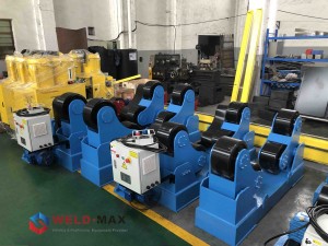 10Ton Capacity Self-aligning Pipe Welding Rotator With Hand Control Box