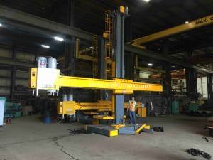 LH3040 Fixed And Manual Welding Cloumn And Boom With Cross Side And Seam For Flange Welding