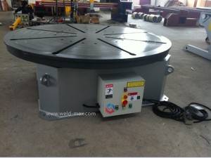 5T Vertical Standard Hydraulic Pipe Welding Turning Table With 3JAWS Chuck