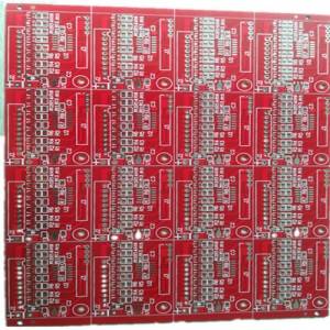 100% Original Pcb Layout - Double Sided PCB with Red Solder Mask Printing – Weltech