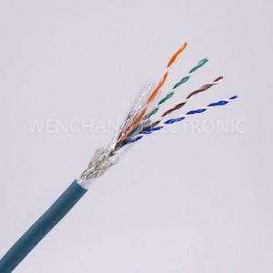 UL21031 Fire Alarm Resistant Cable Multicore Cable Jacketed Twisted Pair dengan Shielding Al Foil Jalinan