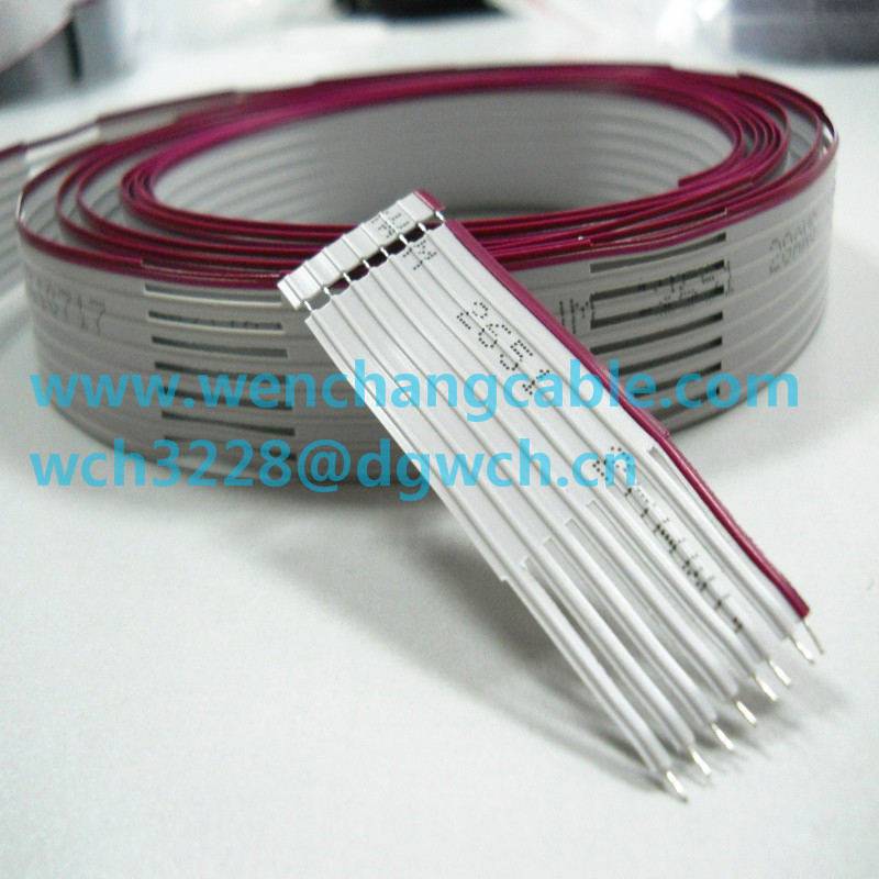 UL2651 Flat Cable Ribbon Cable stripped & cutted Cable Featured Image