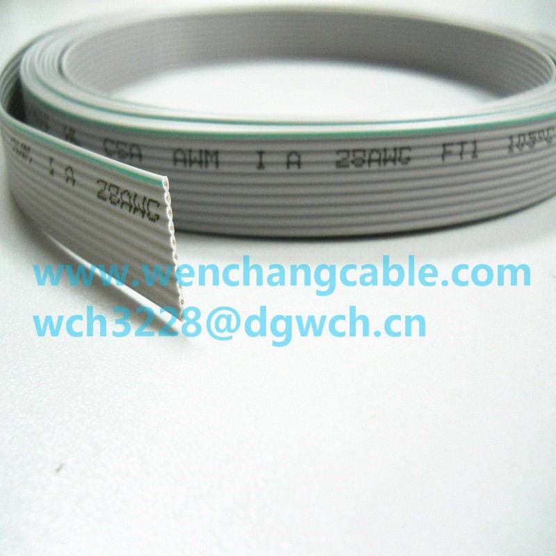 UL4384 XL-PE Flat Cable LSZH Cable Computer XLPE Cable
