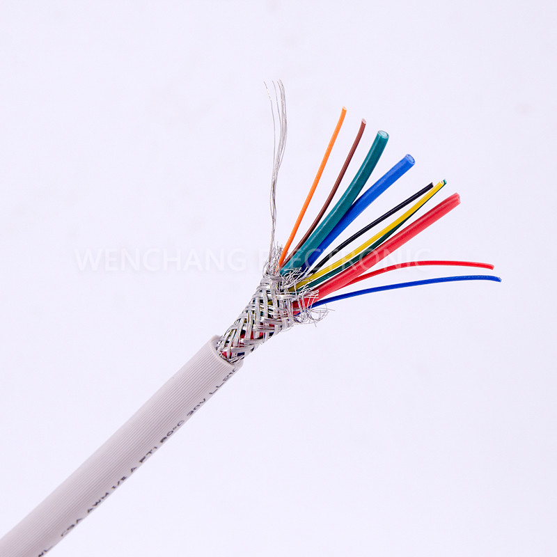 UL21452 Low Voltage Electrical Cable MPPE-PE Multicore Cable Jacketed Cable Shielding Al Foil Braided Featured Image