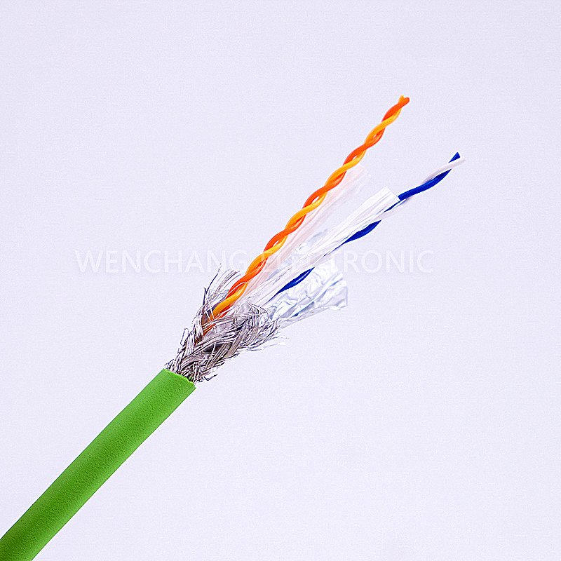 UL21705 Signal Transmission Cable Jacketed Cable TPE Cable Twisted Pair with Shielding Al Foil Braided Featured Image