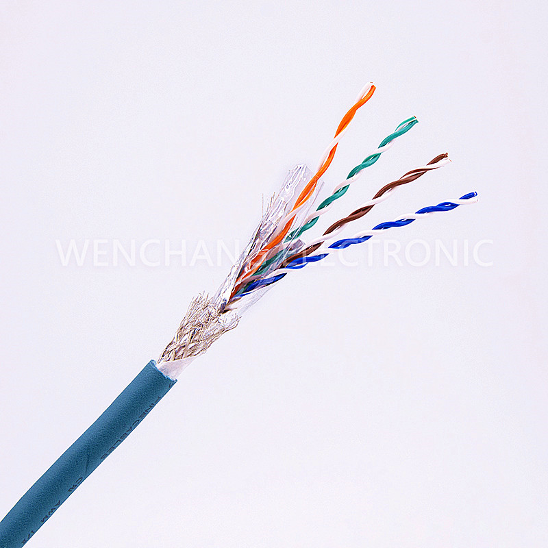 UL21557 Oil Resistance Cable TPE Cable Jacketed Cable Twisted Pair with Shielding Al Foil Braided Featured Image