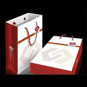 Folding White Gift Bags  Striped Shopping Custom Size And Printing Paper Bag