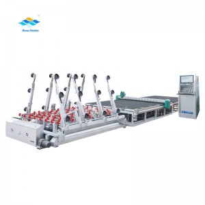 Automatic glass cutting machine, laminated glass cutting machine production line