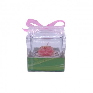 E86 Private custom flower-shaped craft candle gift set
