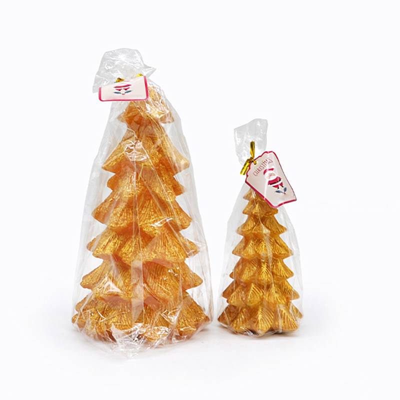 Massive Selection for Pet House Candle - Silver Christmas tree art candle – Winby detail pictures