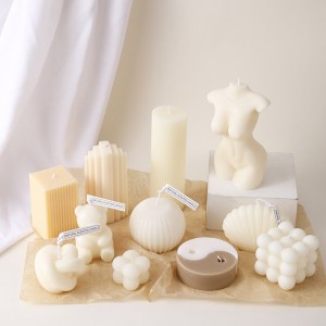 E136 Factory-made handmade body art candles can be used as shooting props