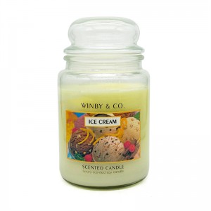 D16T Factory hot sale 18 oz multi-scented yankee glass jar scented candles can be privately labelled