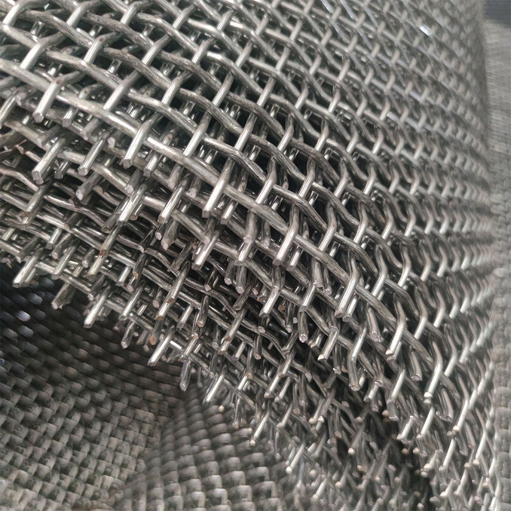2019 High quality 304 Ss Mesh - Architectural Square Stainless Steel Crimped Mining Wire Mesh /Vibrating Screen Mesh – DXR