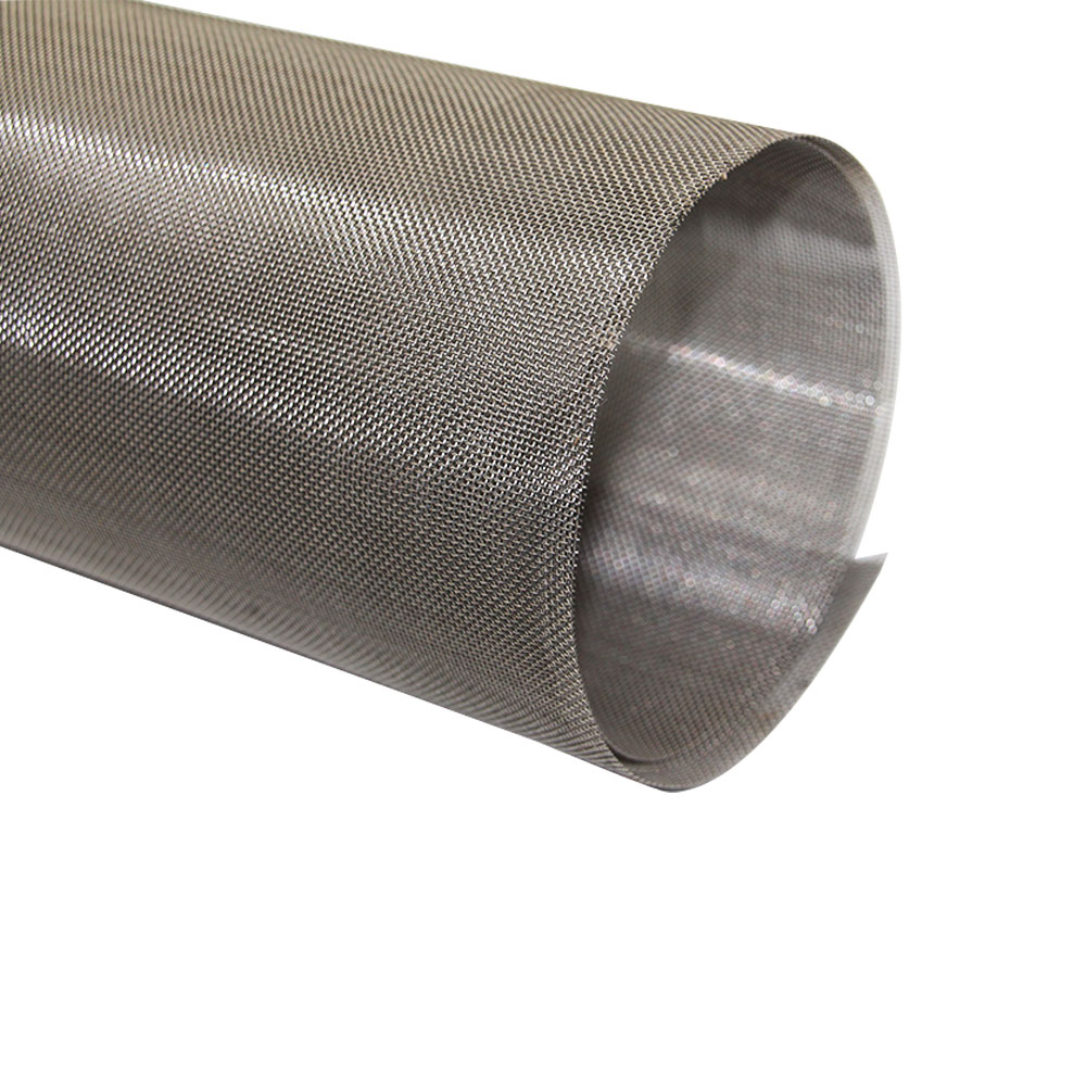 202, 304, 316 Stainless Steel Plain Woven Wire Mesh for Filter and Papermaking Featured Image