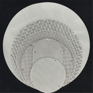 Good Quality China 50 Mesh Plain Weave Stainless Steel Wire Mesh Filter Disc