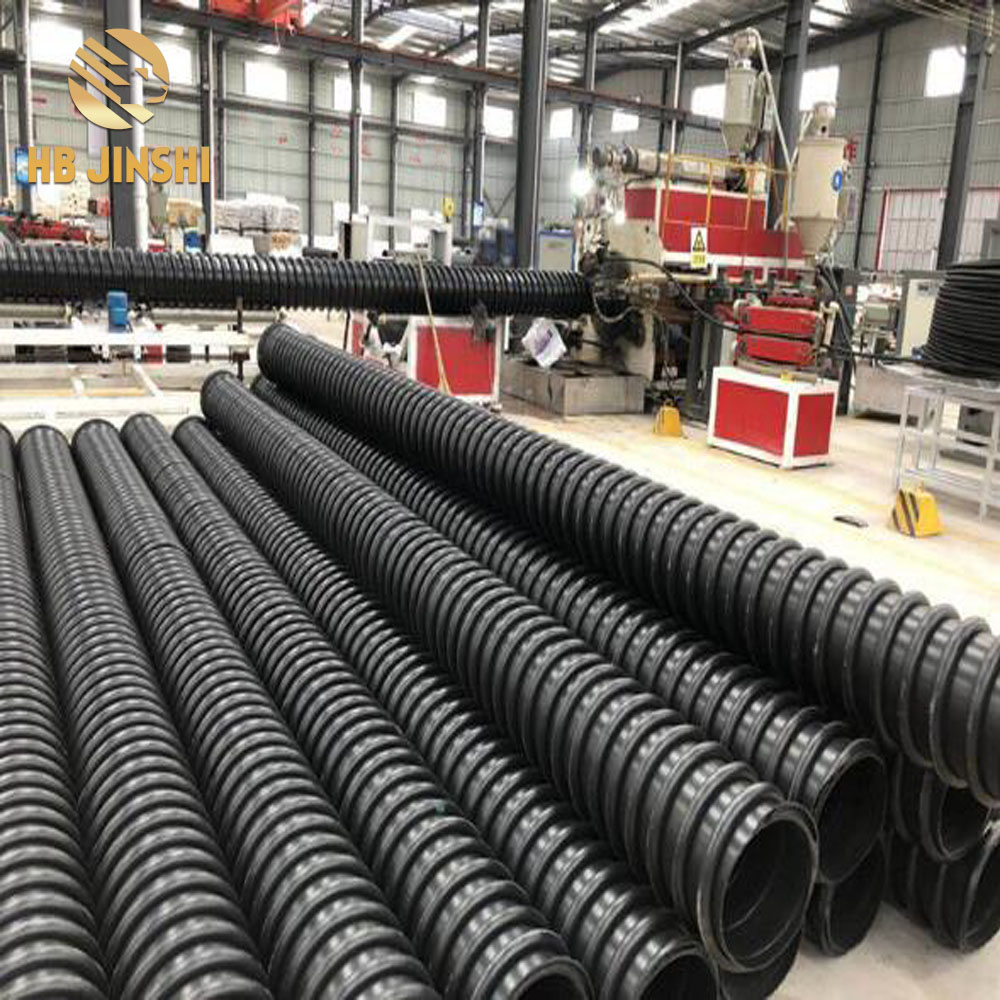HDPE winding reinforced carat pipe SN4 drainage and drainage B pipe municipal engineering PE pipe DN300~2800