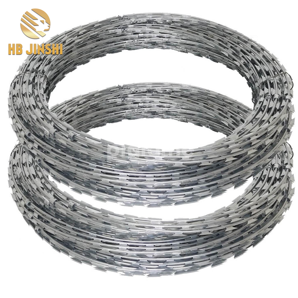 Popular BTO 22 type razor wire high quality concertina wire