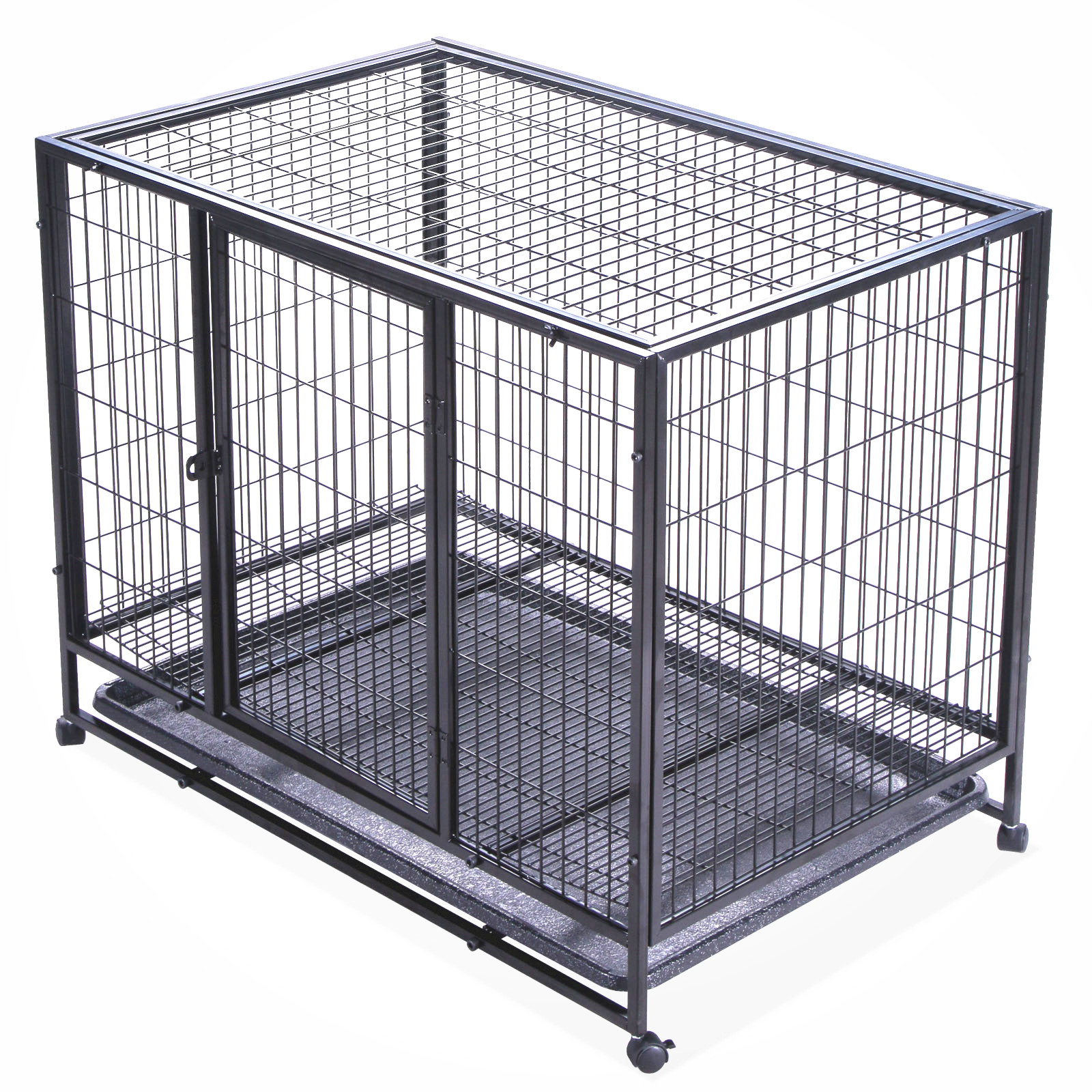 In Stock Stainless Steel Metal kennel Mesh commercial dog cage