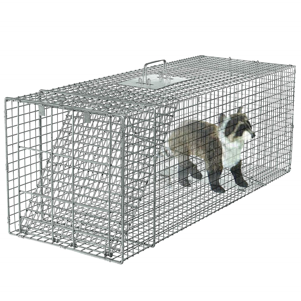 Humane Collapsible Rodent Control Raccoon Wire Cage Traps