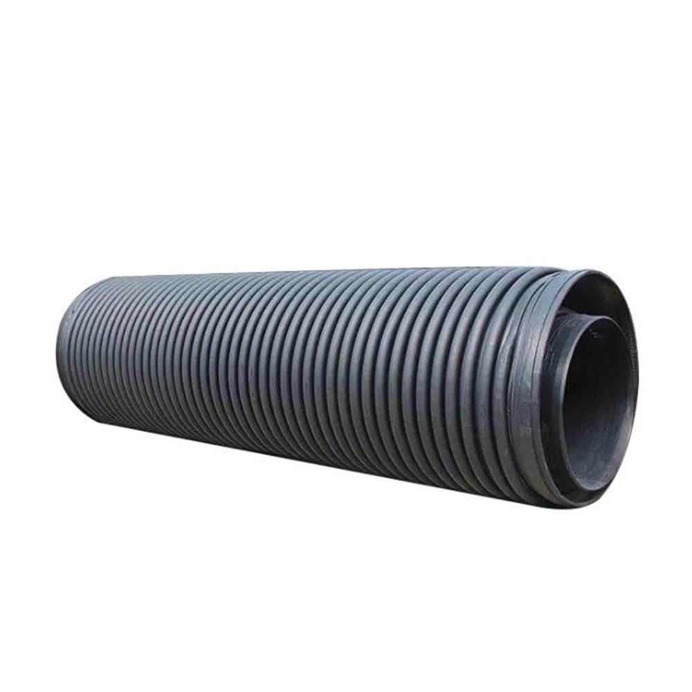 HDPE Corrugated Winding Structure Wall Plastic Pipe Carat Tube