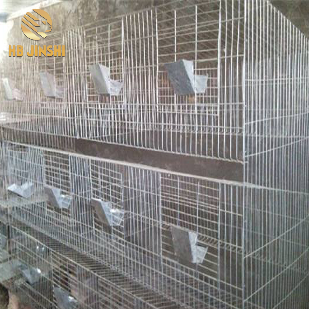 Galvanized Wire Mesh Animal Cages Welded Rabbit Cages