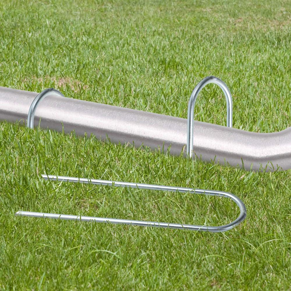 Trampolines Wind Stakes Safety Ground Anchor Tent Pegs U Type Stakes
