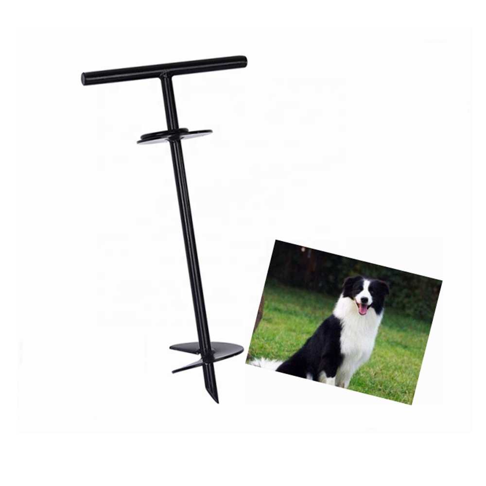 Heavy Duty Dog Tie Out Stake Ground Anchor for Large Dog