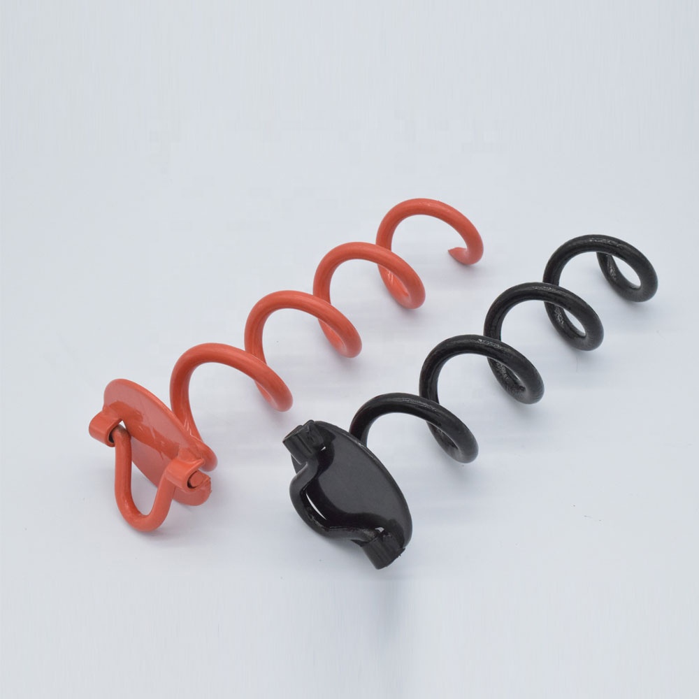 Powder Coated Ground Pole Anchor Metal Stakes
