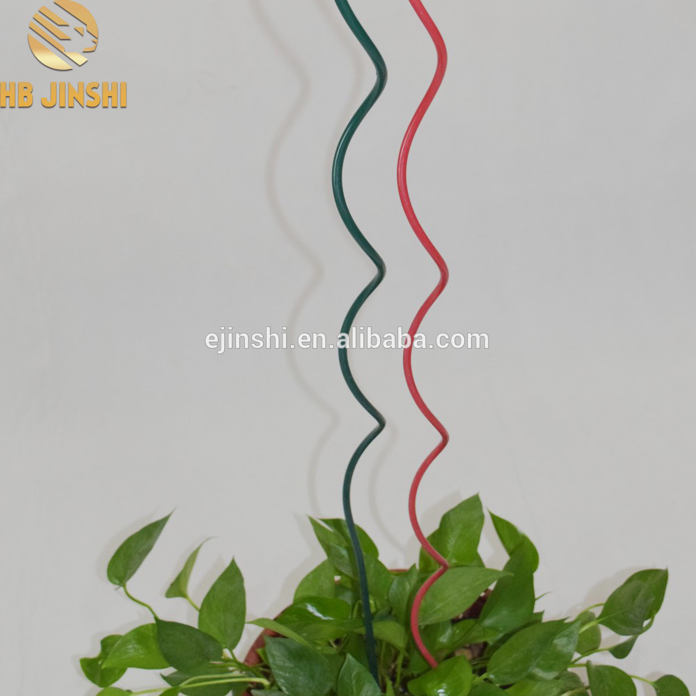 Robust tomato growing spiral stake Plant Support Wire