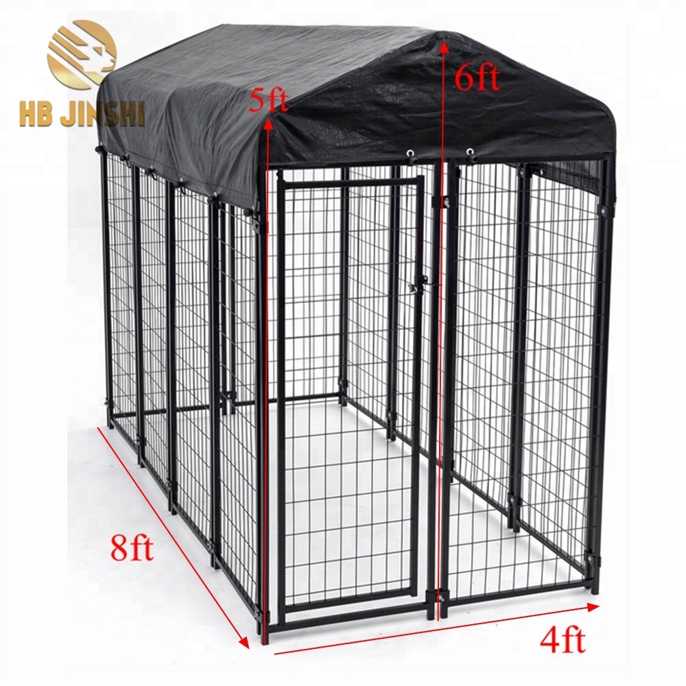 8x4x6' Durable welded wire dog kennel fence panel