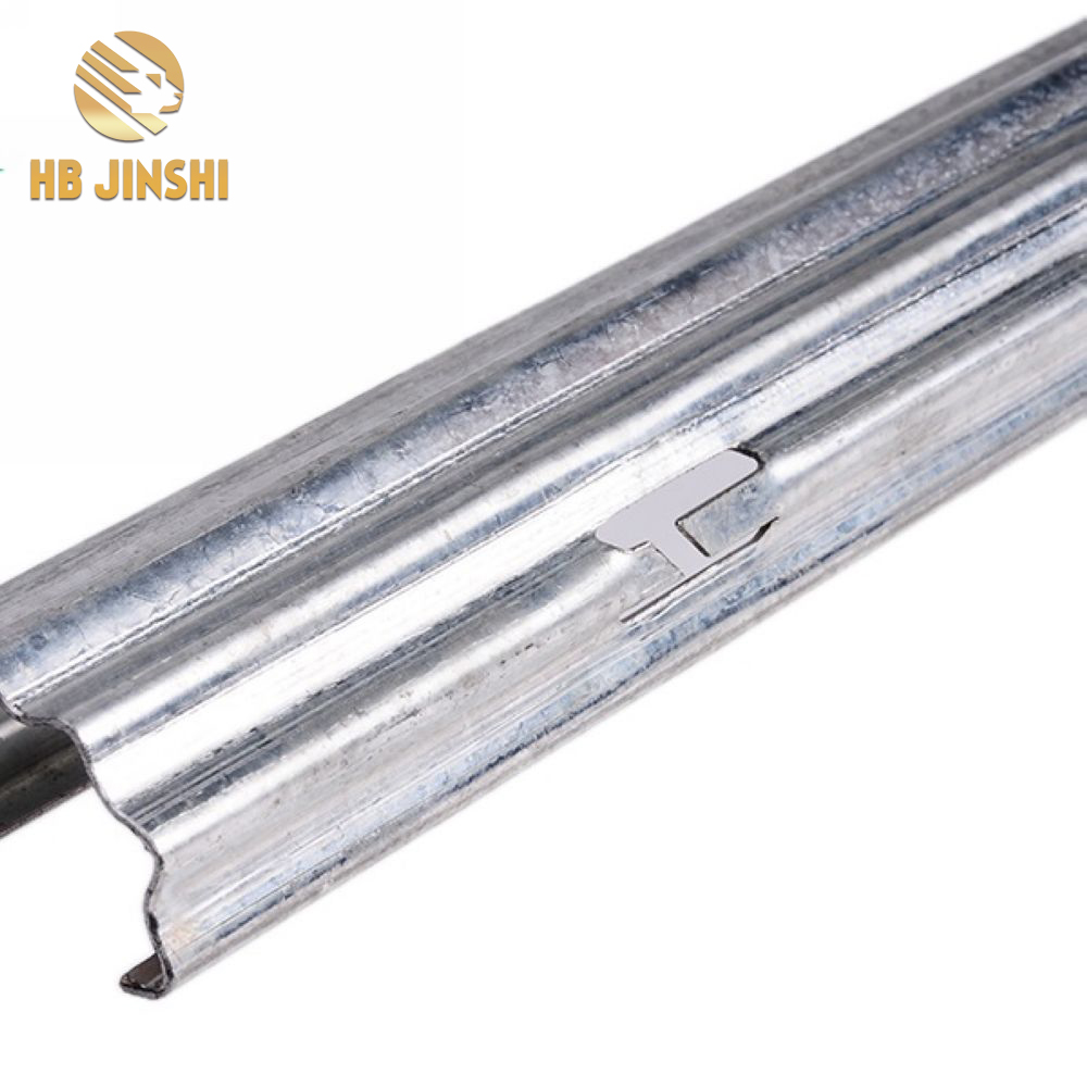 ISO9001 ISO14001 Certification Factory Supply Cheap Price 2.5m Length Galvanized Metal Poles For Vineyard