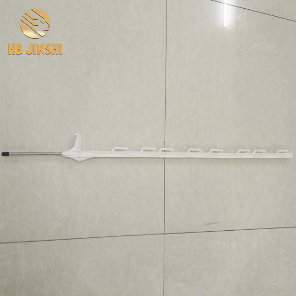 PP type white color 1.2m Electric fence post for farm