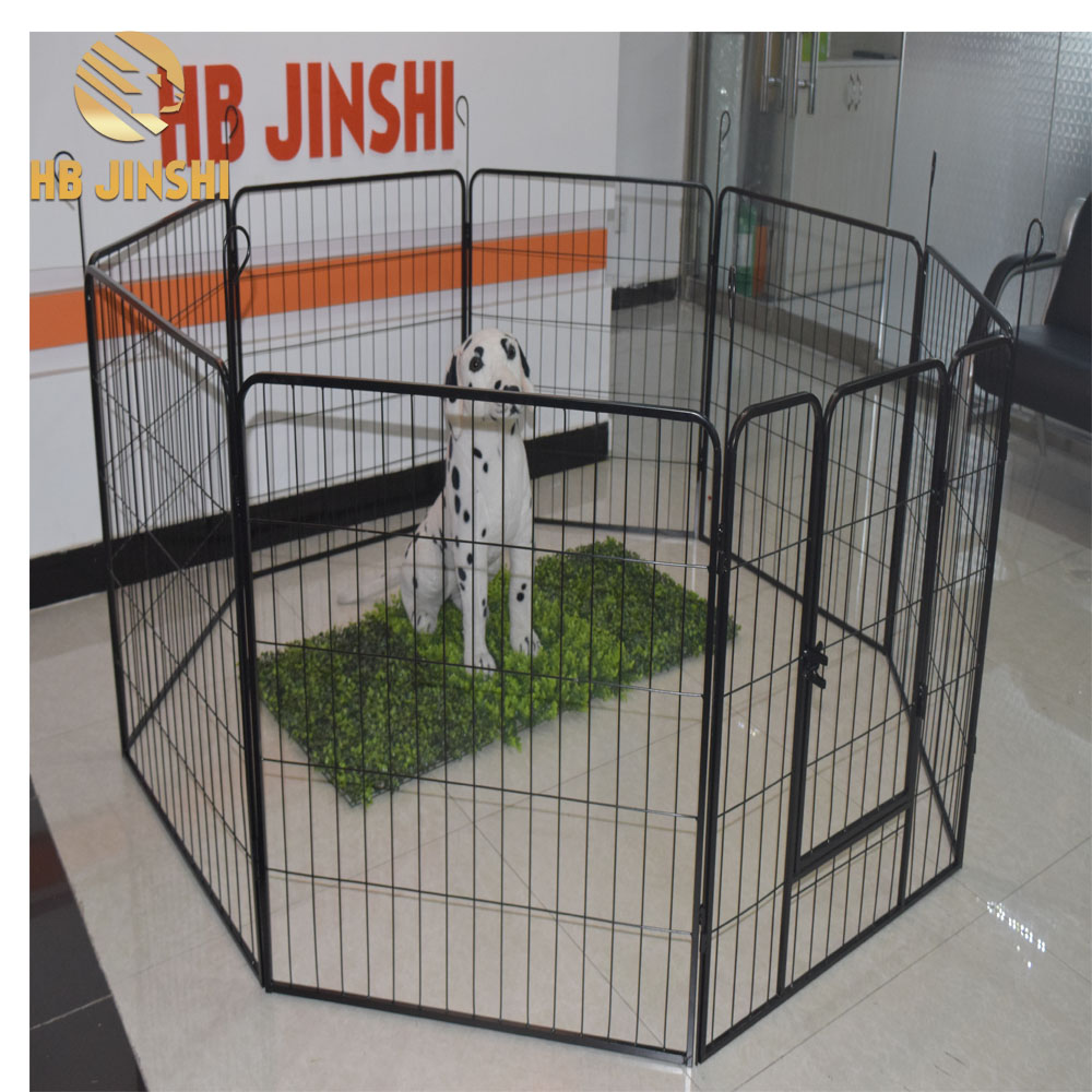 Heavy Duty Metal Tube Dog Playpen for Exercise and Training