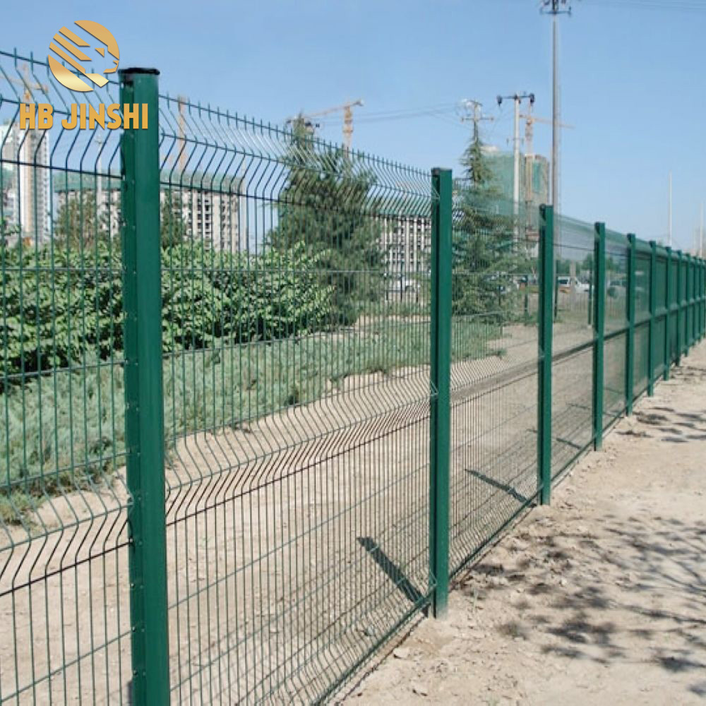 Cheap Price High Quality PVC Coated 1.83m Height Curved Welded Wire Mesh Fencing