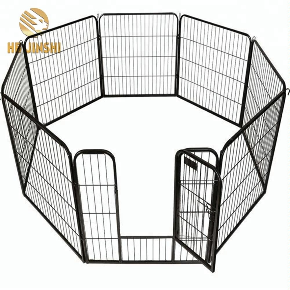 30'' 8 Panels Heavy Duty Steel Frame Welded Wire Pet Cage Dog Playpen