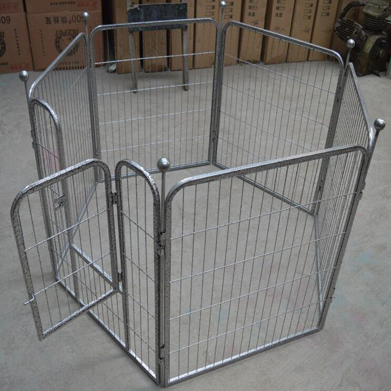 Folding Pet Exercise Yard Fence, Kennel Crate Fence