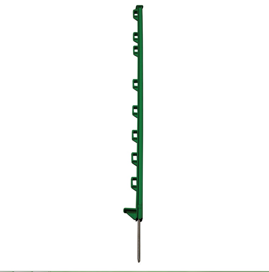 4' plastic fence posts poly post