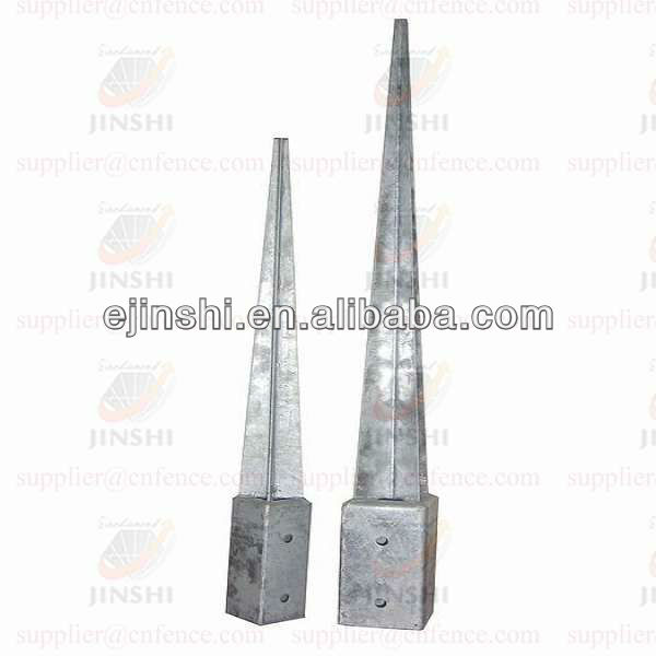 galvanized concrete post anchor fasten and support