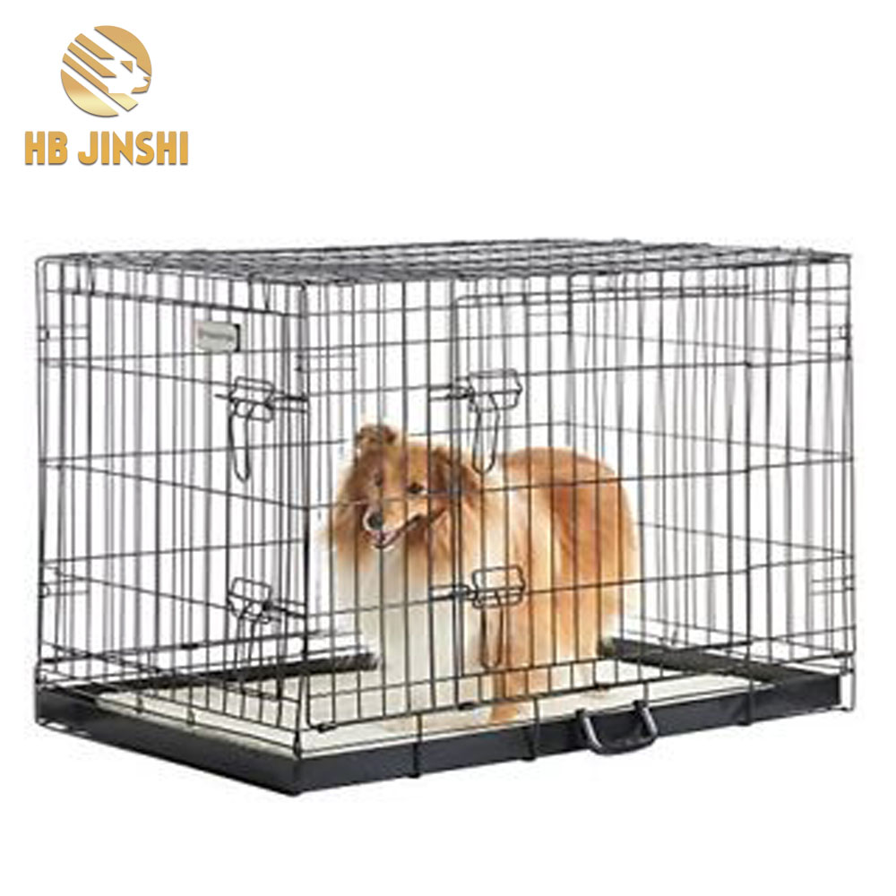 Small pet cages welded wire mesh dog cages