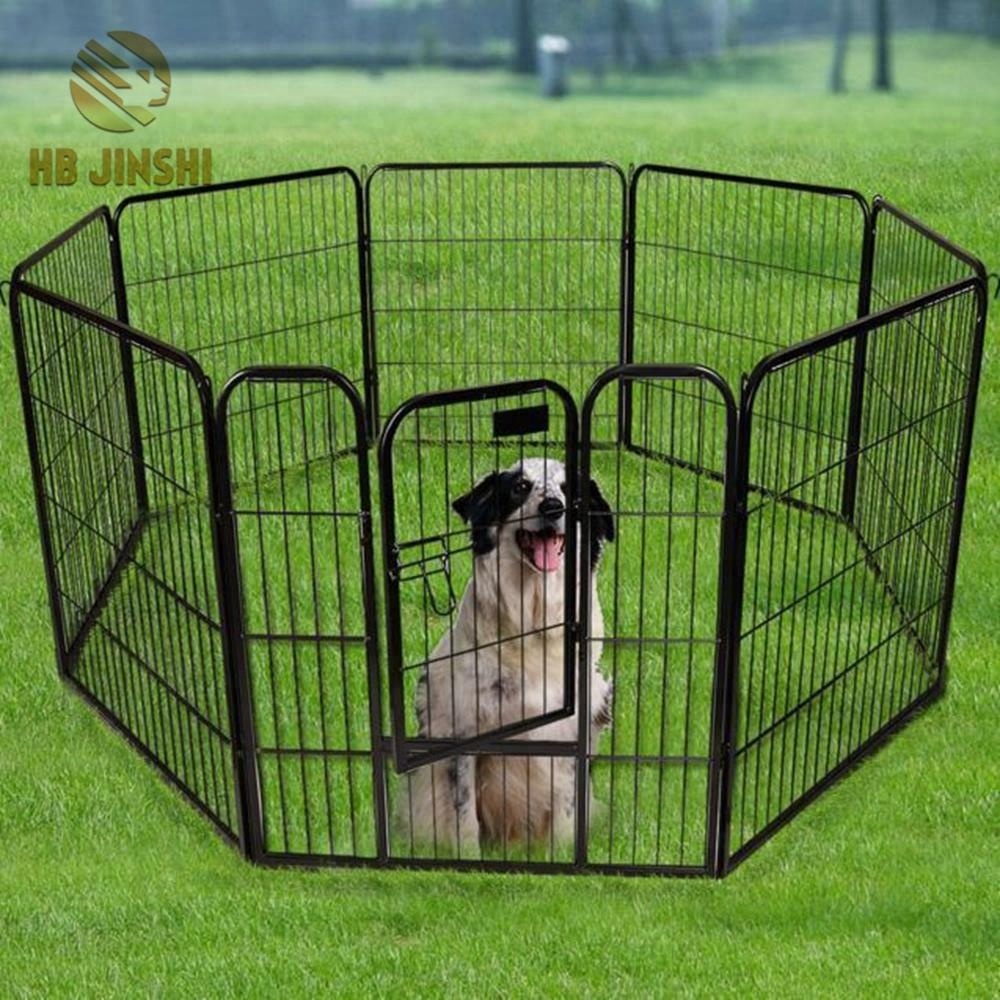 8 panels Metal Welded Wire Pet Play Ground Dog Kennel
