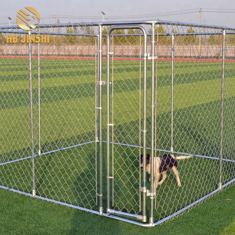 Metal Chain Link Mesh Dog cage
