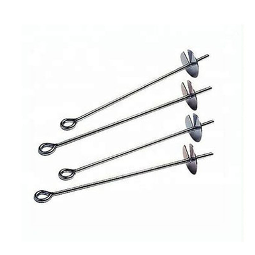 Galvanized Tents Ground Screw Pile Pole Anchor Ground Anchor Stakes