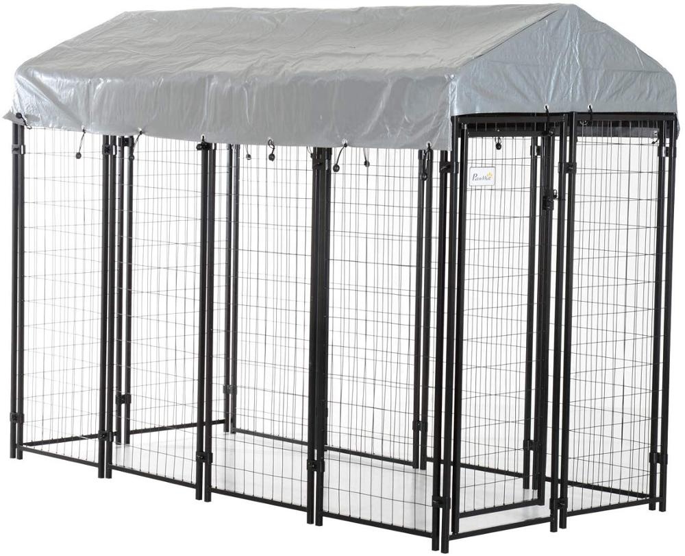 Welded Wire Dog Kennel Sturdy Outdoor Large Dog Cage