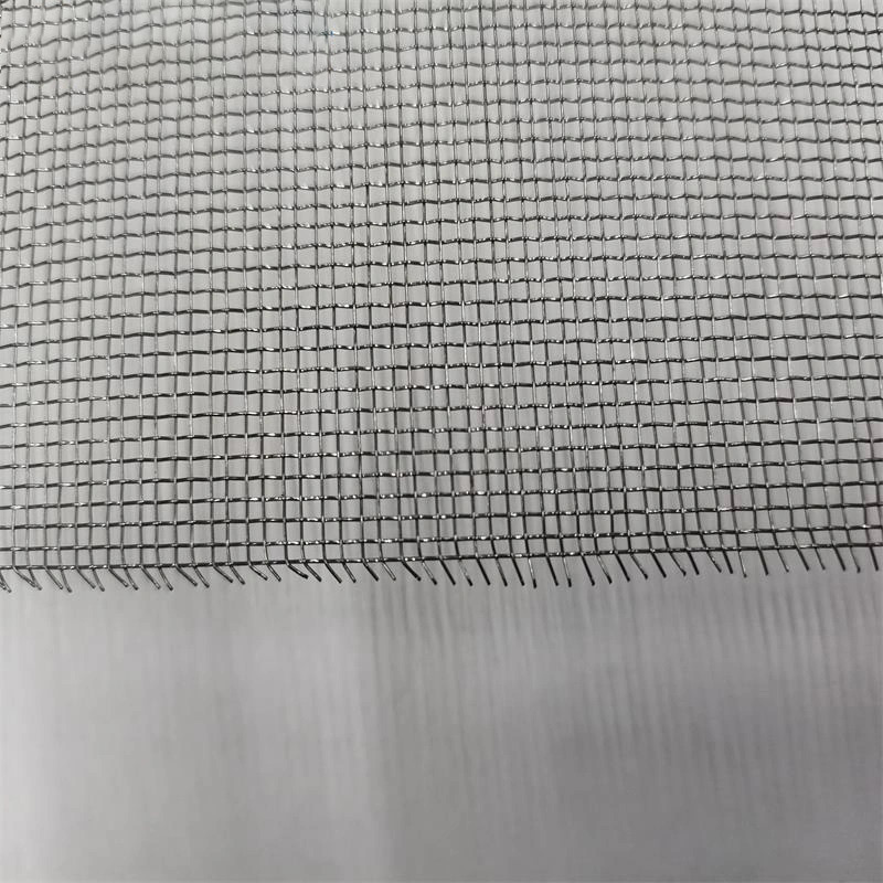 Good quality titanium filter wire mesh plain woven wire mesh silk screen made in China 20 40 100 200 Mesh