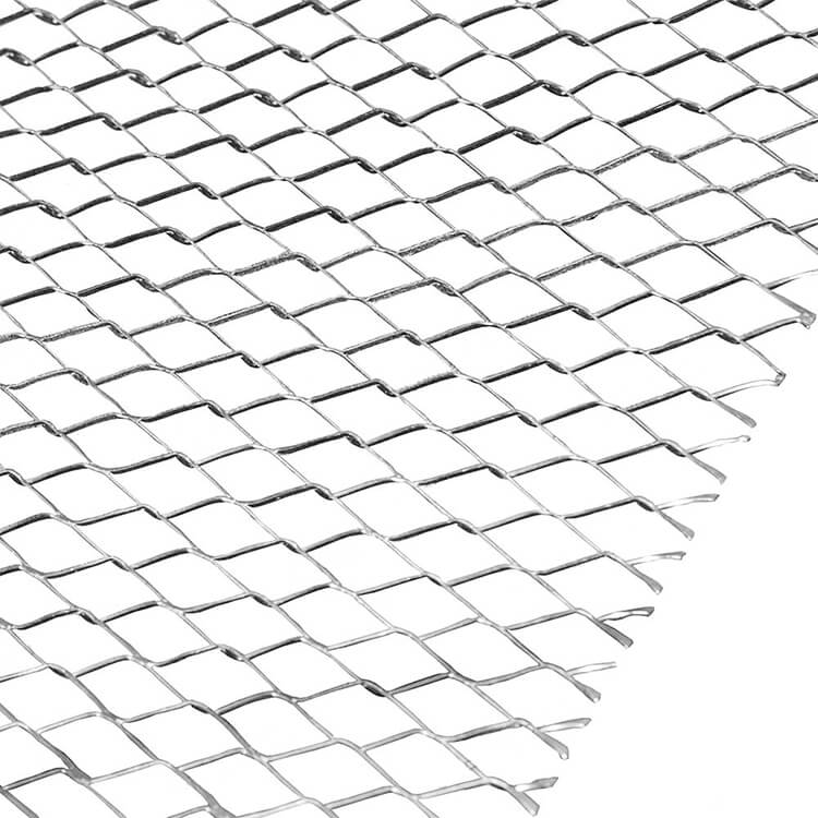 Factory Supply Perforated Metal Plate - Aluminum Expanded Metal Mesh – Weian detail pictures